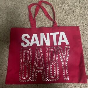 VS Santa Baby canvas bag
